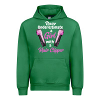 Emerald barber shirts for women   funny hairdresser barber t shirt Urban Hoodie - linhVisuals
