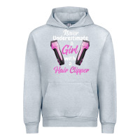 Heather Grey barber shirts for women   funny hairdresser barber t shirt Urban Hoodie - linhVisuals