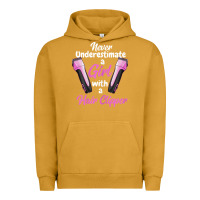 Pigment Peanut Butter barber shirts for women   funny hairdresser barber t shirt Urban Hoodie - linhVisuals