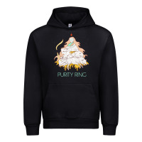 Black purity ring müsïc Urban Hoodie - linhVisuals