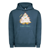Pigment Midnight Navy purity ring müsïc Urban Hoodie - linhVisuals