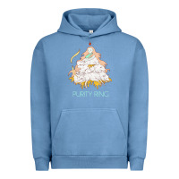 Pigment Pebble Blue purity ring müsïc Urban Hoodie - linhVisuals