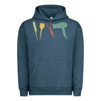 Pigment Midnight Navy barber vintage hairdresser hairstylist cosmetologist t shirt Urban Hoodie - linhVisuals