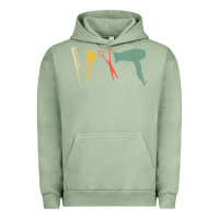 Pigment Oil Green barber vintage hairdresser hairstylist cosmetologist t shirt Urban Hoodie - linhVisuals
