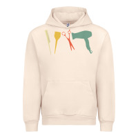 Sandshell barber vintage hairdresser hairstylist cosmetologist t shirt Urban Hoodie - linhVisuals
