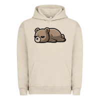 Pigment French Oak do not disturb i'm busy funny lazy gift Urban Hoodie - linhVisuals