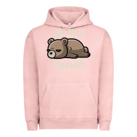 Pigment Salmon do not disturb i'm busy funny lazy gift Urban Hoodie - linhVisuals