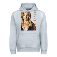 Heather Grey faith hill Urban Hoodie - linhVisuals