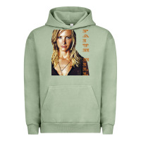 Pigment Oil Green faith hill Urban Hoodie - linhVisuals