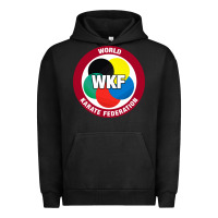 Pigment Black #world karate federation Urban Hoodie - linhVisuals