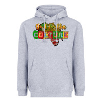 Heather Grey do it for the culture Heavyweight Hoodie - JahusDesignShop