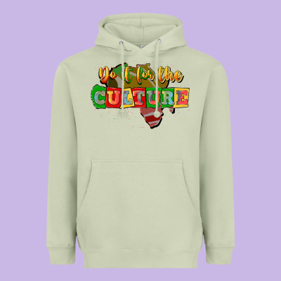 Do It For The Culture Heavyweight Hoodie Designed By Jahusdesignshop