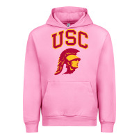 Fuchsia Pink #usc Urban Hoodie - linhVisuals