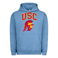 Pigment Pebble Blue #usc Urban Hoodie - linhVisuals