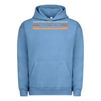 Pigment Pebble Blue big sur california ca usa retro sweatshirt Urban Hoodie - linhVisuals