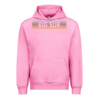 Fuchsia Pink big sur california ca usa retro sweatshirt Urban Hoodie - linhVisuals