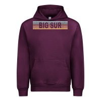 Mauve Wine big sur california ca usa retro sweatshirt Urban Hoodie - linhVisuals