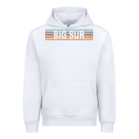 White big sur california ca usa retro sweatshirt Urban Hoodie - linhVisuals
