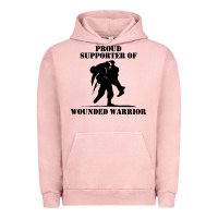 Pigment Salmon wounded war Urban Hoodie - linhVisuals