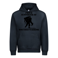 Navy wounded war Urban Hoodie - linhVisuals