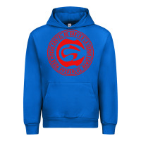 Cobalt cartel de santa Urban Hoodie - linhVisuals
