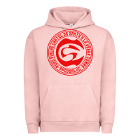 Pigment Salmon cartel de santa Urban Hoodie - linhVisuals