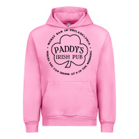 Fuchsia Pink paddys irish pub Urban Hoodie - linhVisuals