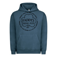 Pigment Midnight Navy paddys irish pub Urban Hoodie - linhVisuals