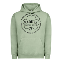 Pigment Oil Green paddys irish pub Urban Hoodie - linhVisuals