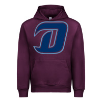 Mauve Wine NC Dinos Urban Hoodie - linhVisuals