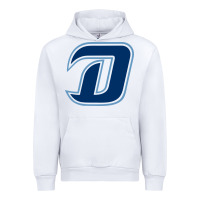 White NC Dinos Urban Hoodie - linhVisuals