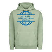 Pigment Oil Green atlanta international school Urban Hoodie - linhVisuals
