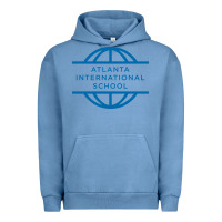 Pigment Pebble Blue atlanta international school Urban Hoodie - linhVisuals