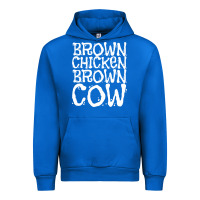 Cobalt brown chicken brown cow Urban Hoodie - linhVisuals