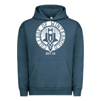 Pigment Midnight Navy college of winterhold Urban Hoodie - linhVisuals