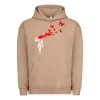 Pigment Burro banksy Urban Hoodie - linhVisuals