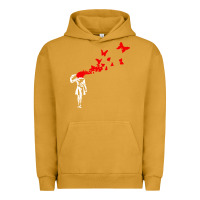 Pigment Peanut Butter banksy Urban Hoodie - linhVisuals