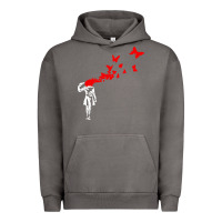 Pigment Tornado banksy Urban Hoodie - linhVisuals