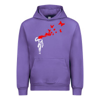 Tulip banksy Urban Hoodie - linhVisuals