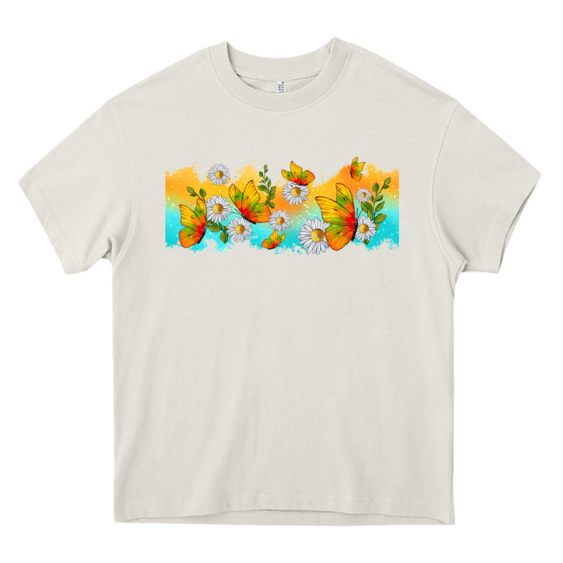 Butterflies Summer Heavy Core Tee by TumblerDesignByShophia | Teevron