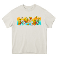 Cream butterflies summer Heavy Core Tee - TumblerDesignByShophia