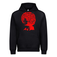 Black angela davis political activist Urban Hoodie - linhVisuals