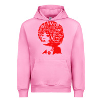 Fuchsia Pink angela davis political activist Urban Hoodie - linhVisuals