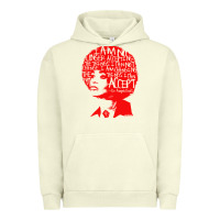 Pigment Pistachio angela davis political activist Urban Hoodie - linhVisuals