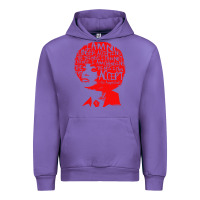 Tulip angela davis political activist Urban Hoodie - linhVisuals