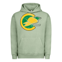 Pigment Oil Green california golden seals Urban Hoodie - linhVisuals