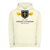 Pigment Pistachio crean lutheran high school Urban Hoodie - linhVisuals