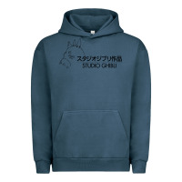 Pigment Midnight Navy studio ghibli2 Urban Hoodie - linhVisuals