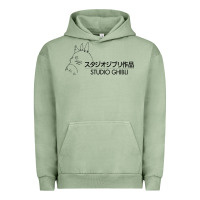 Pigment Oil Green studio ghibli2 Urban Hoodie - linhVisuals