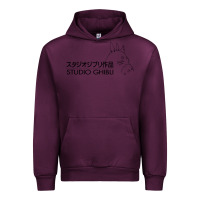Mauve Wine studio ghibli3 Urban Hoodie - linhVisuals